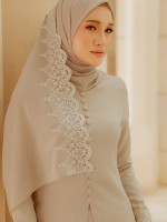 ZEHRA SHAWL - NUDE OLIVE ZEHRA SHAWL - NUDE OLIVE